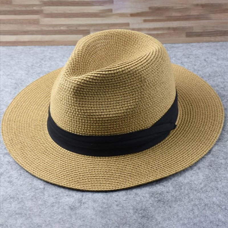 Wide-Brim Panama Hat
