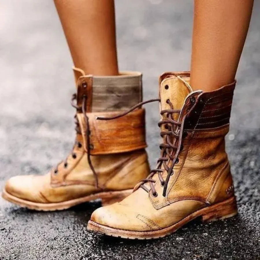 Fall Lace Combat Boots