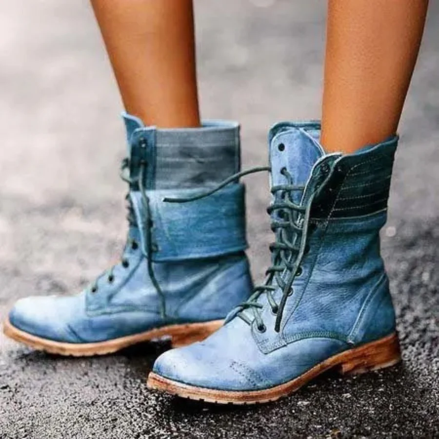 Fall Lace Combat Boots