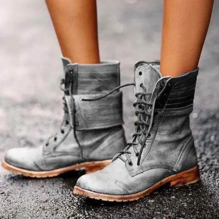 Fall Lace Combat Boots