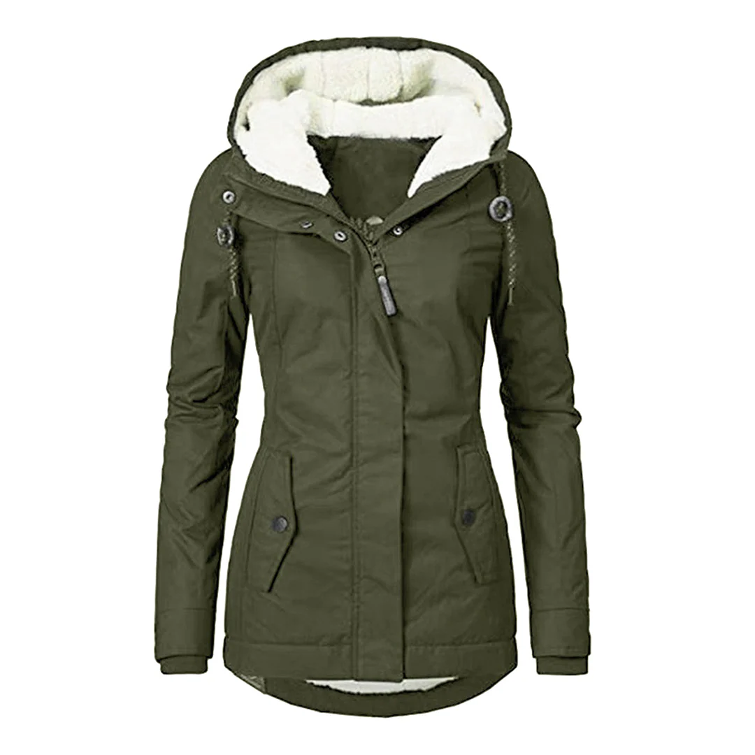 Fall Hooded Lined Jacket