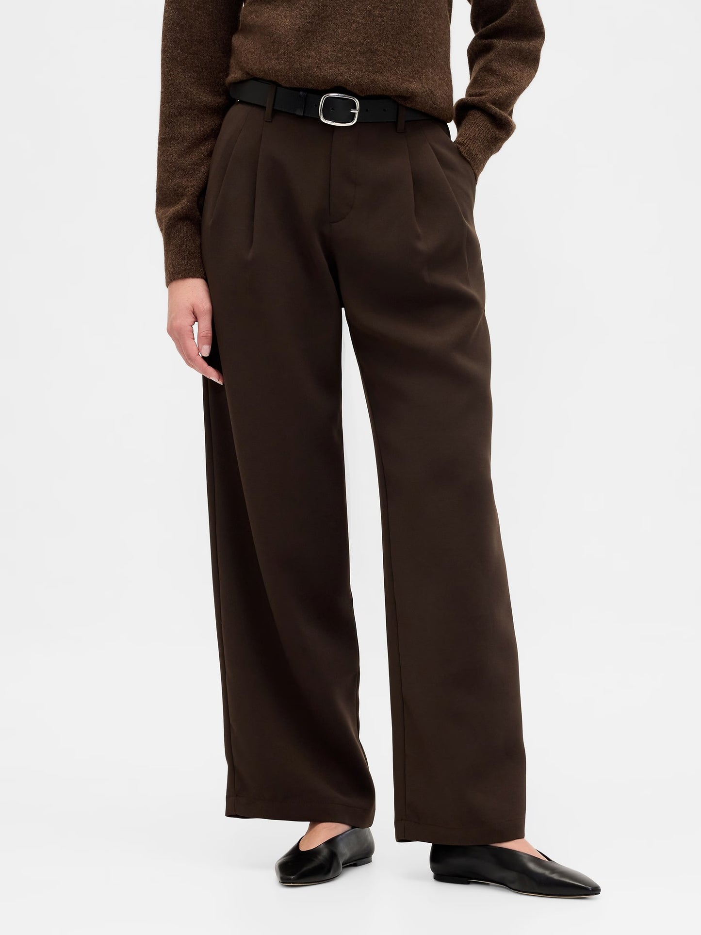 Wide-Leg Oblt Trousers