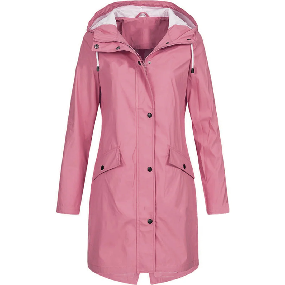 Fall Hooded Long Jacket