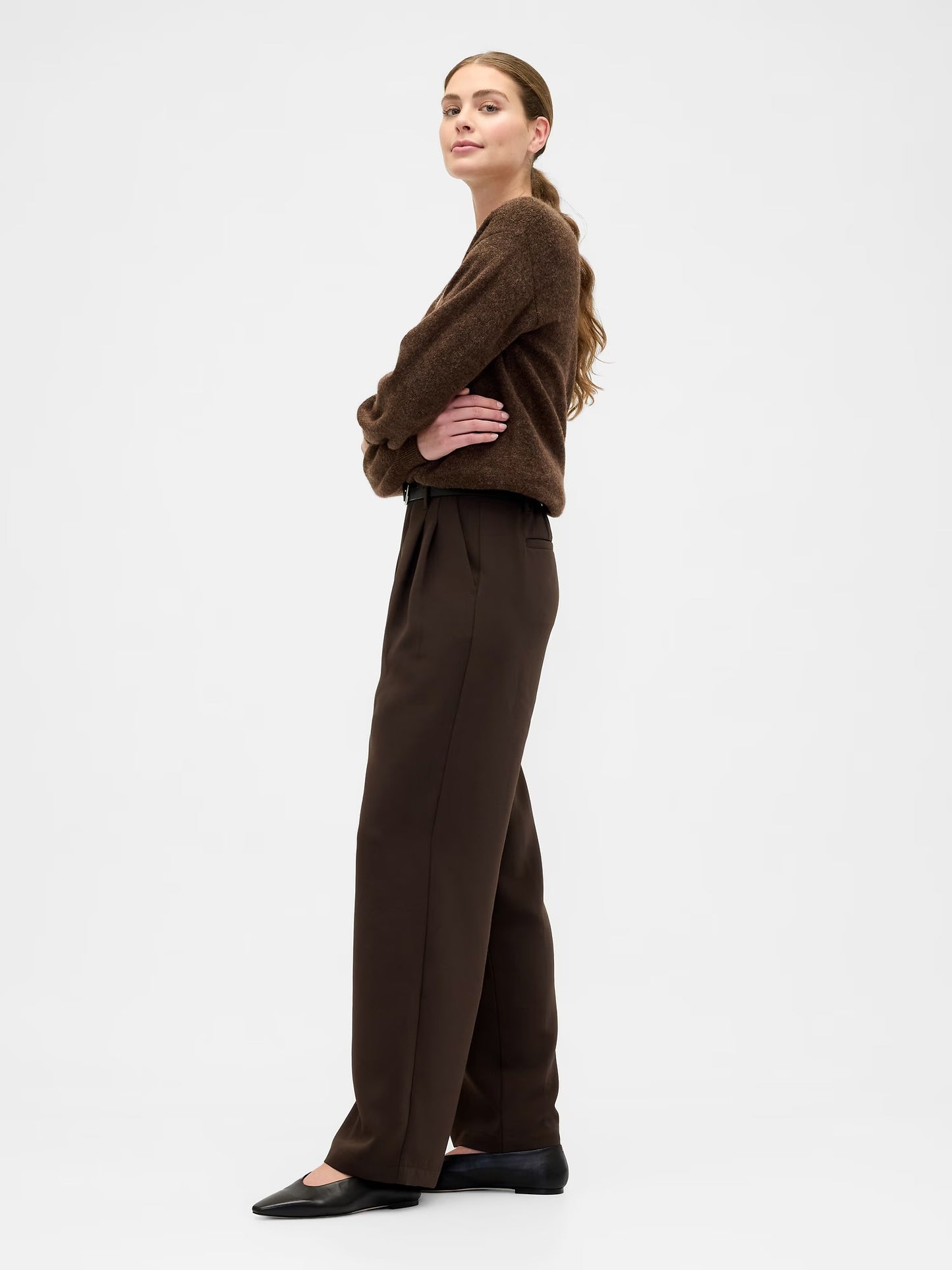 Wide-Leg Oblt Trousers