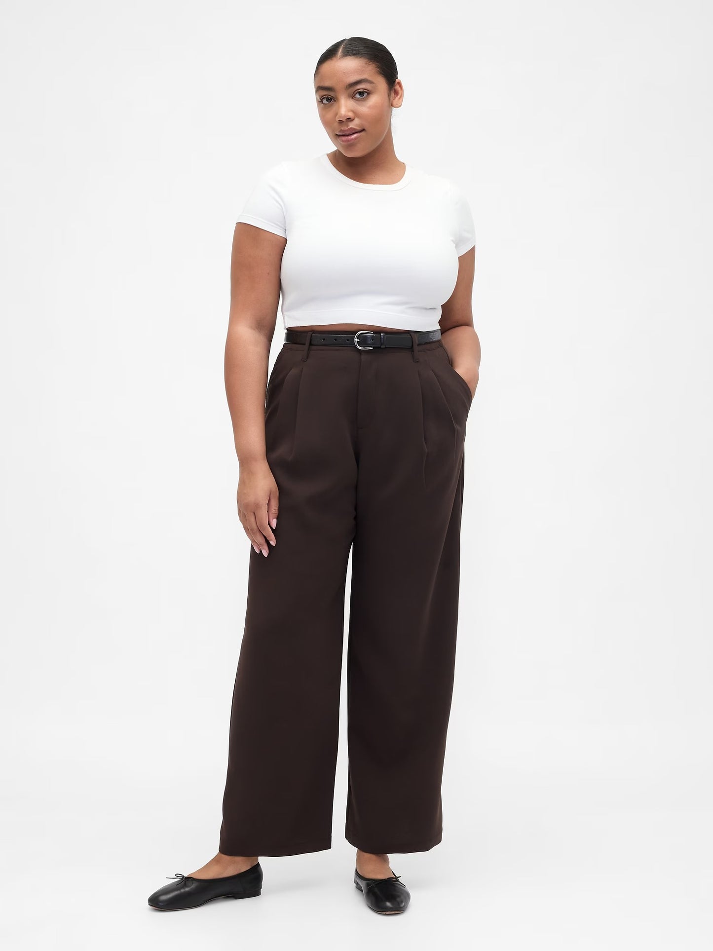 Wide-Leg Oblt Trousers
