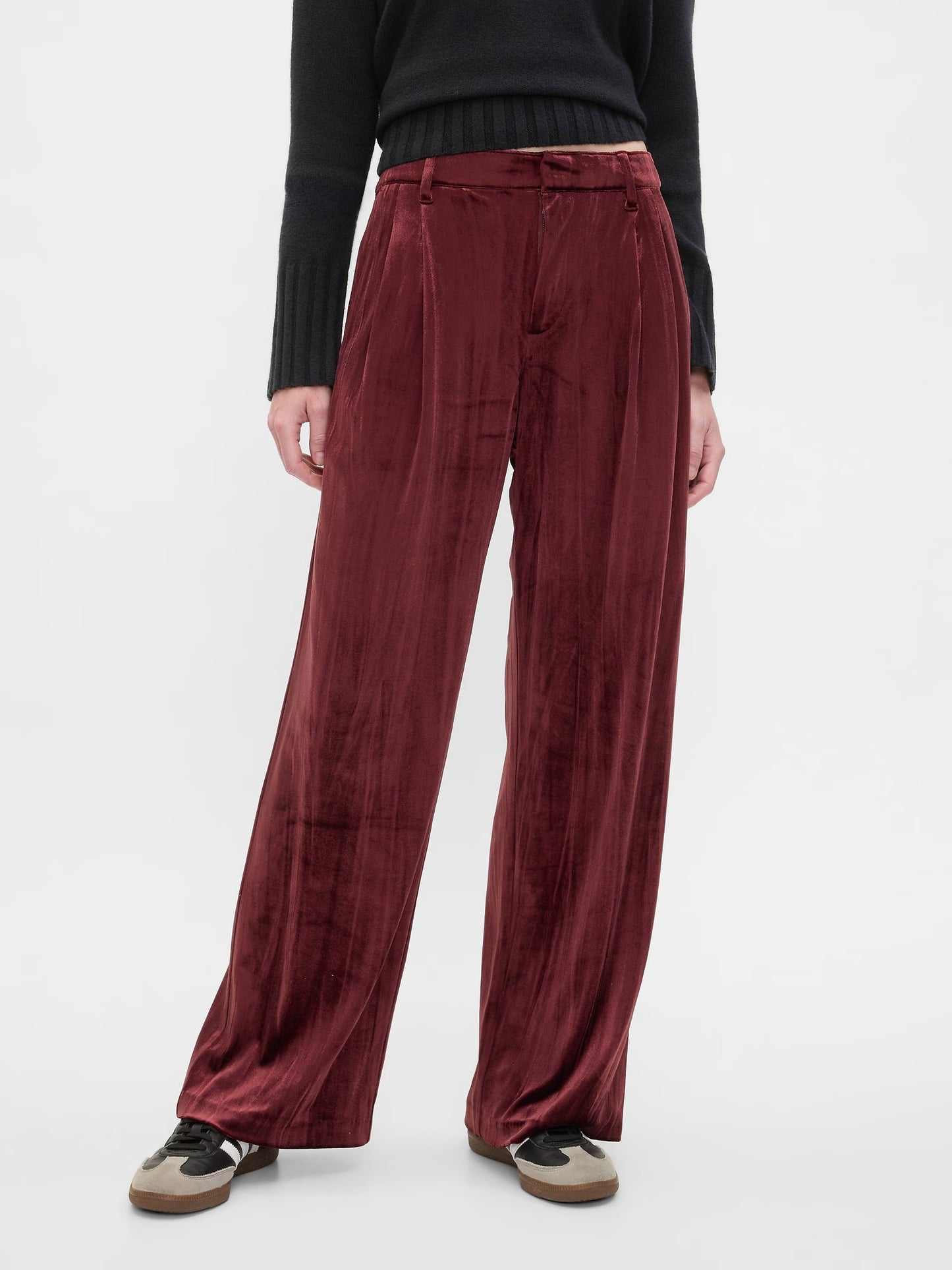 Wide-Leg Oblt Trousers
