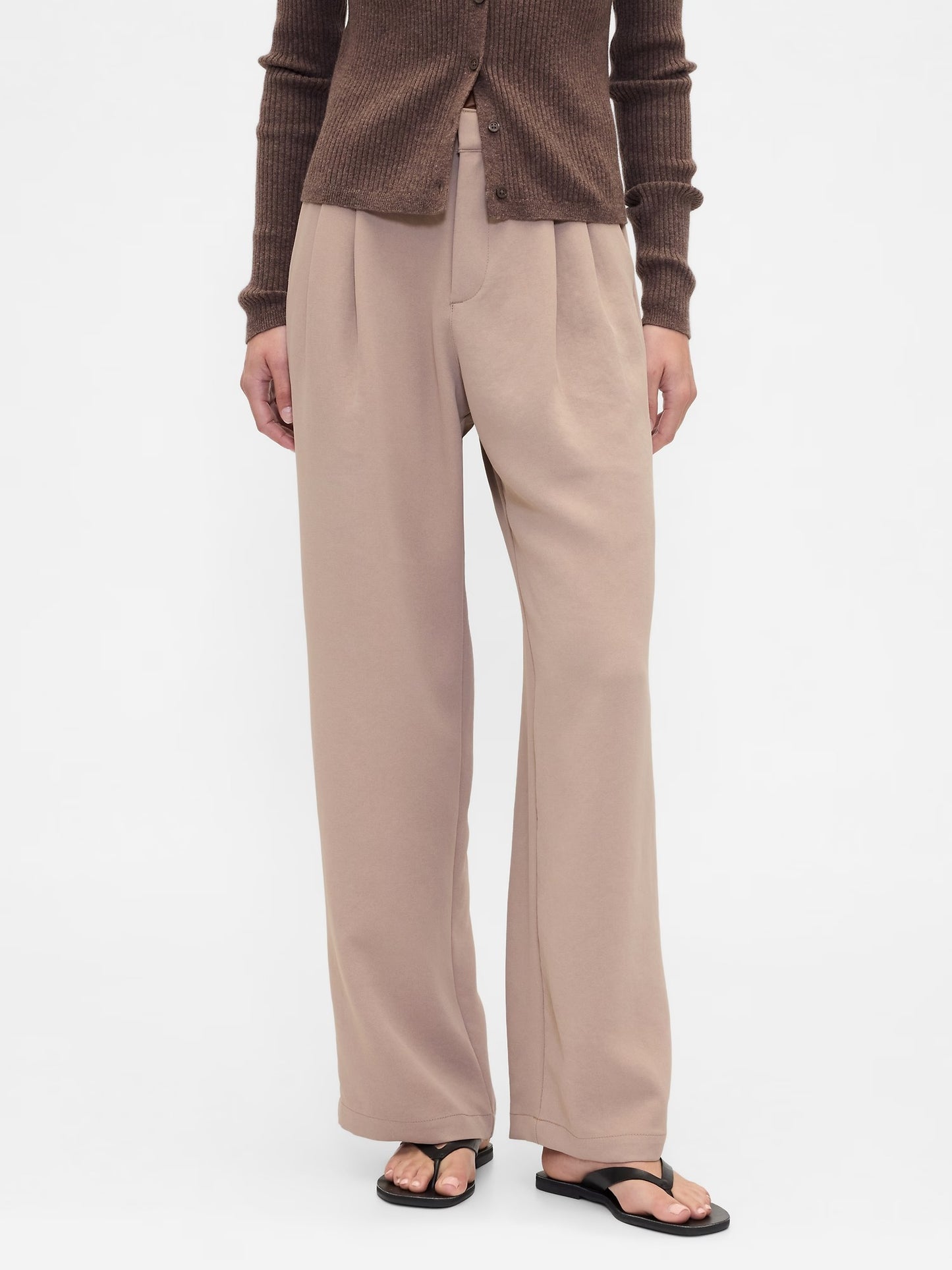 Wide-Leg Oblt Trousers