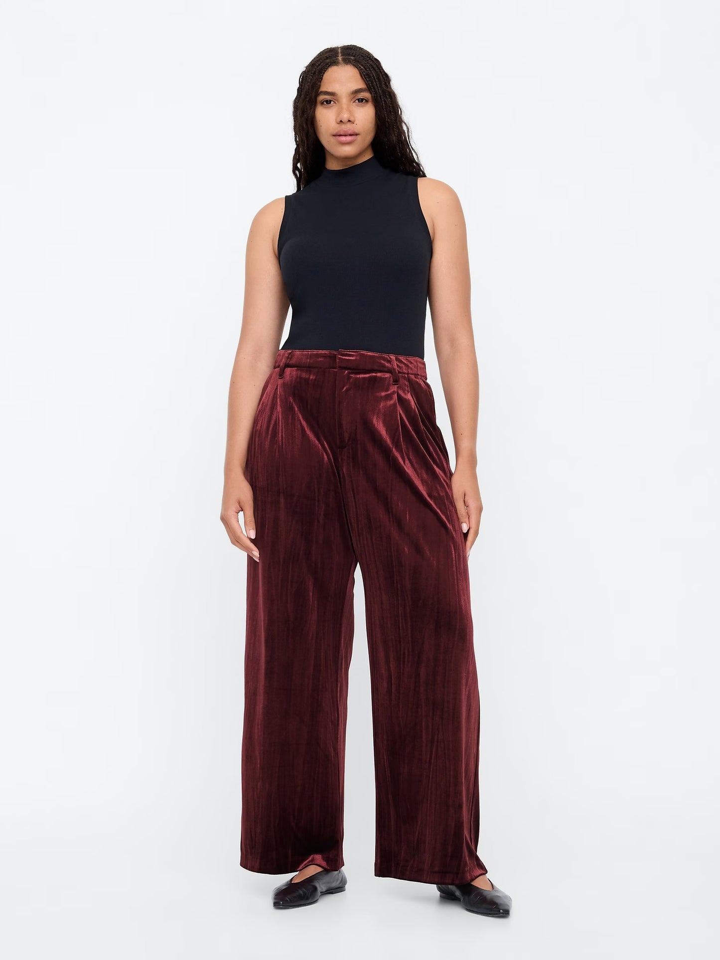 Wide-Leg Oblt Trousers