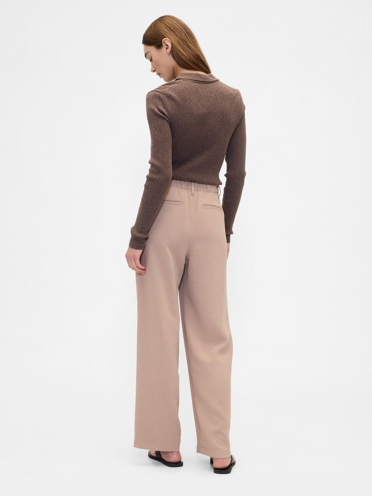 Wide-Leg Oblt Trousers
