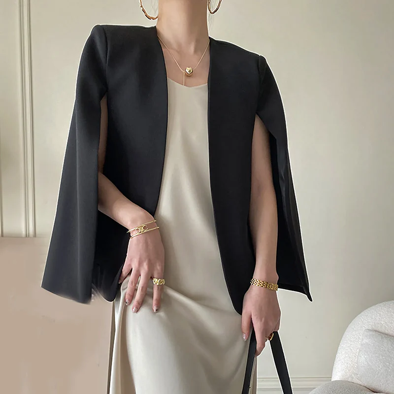 Open Cape Blazer