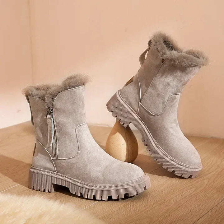 Fall Shearling Ankle Boots