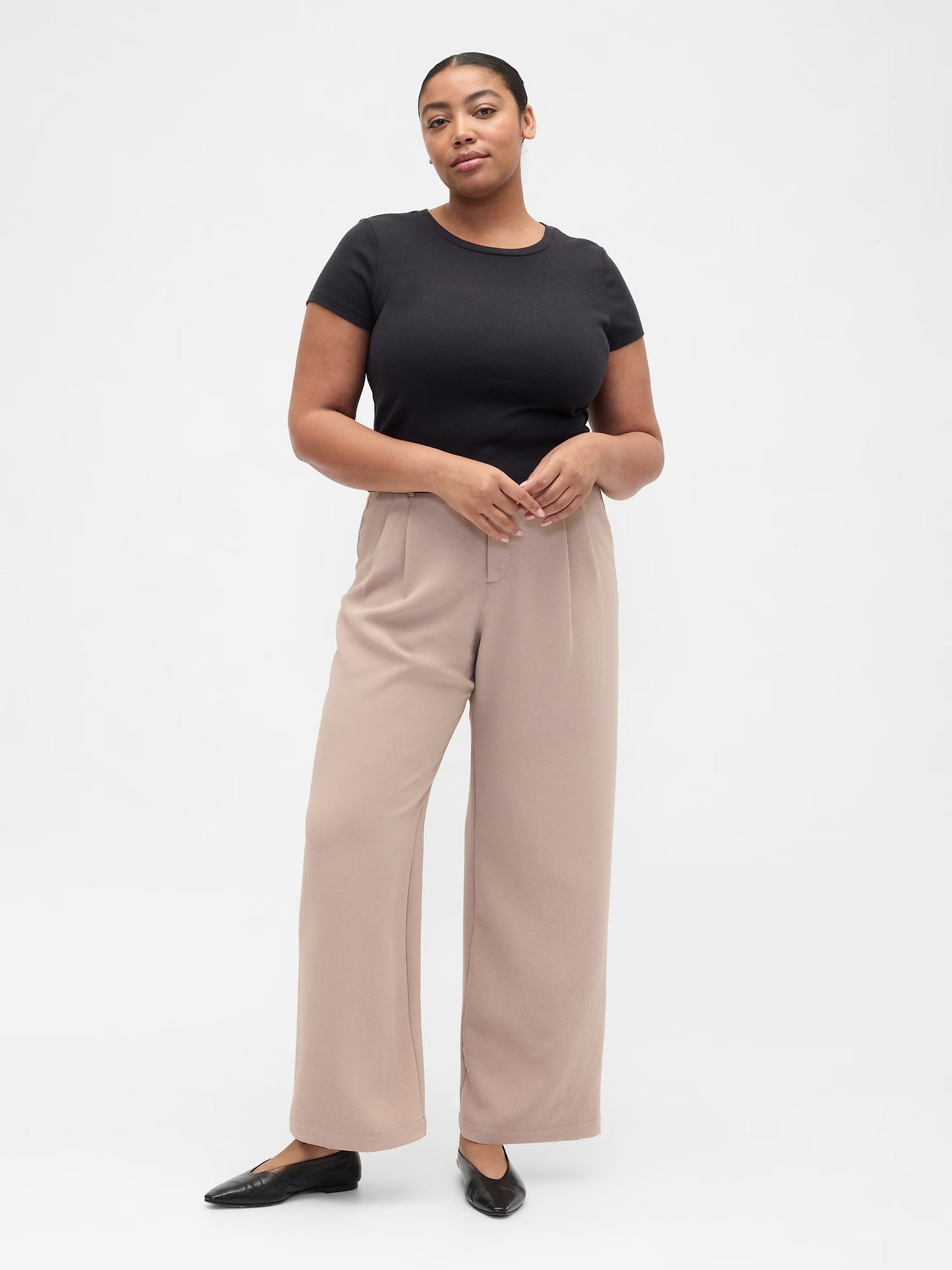 Wide-Leg Oblt Trousers