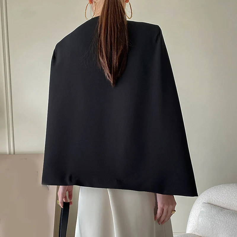 Open Cape Blazer