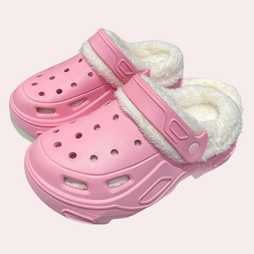 Faux Fur Lined Clogs