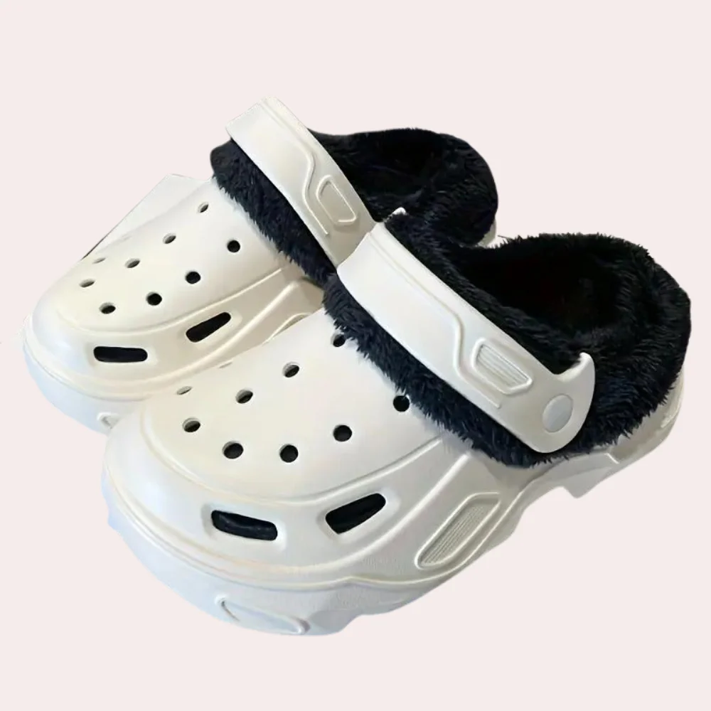 Faux Fur Lined Clogs