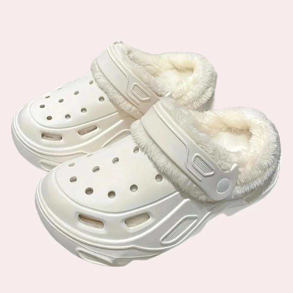 Faux Fur Lined Clogs