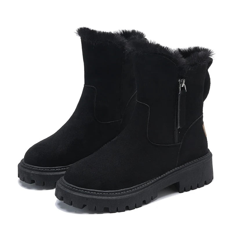 Fall Shearling Ankle Boots