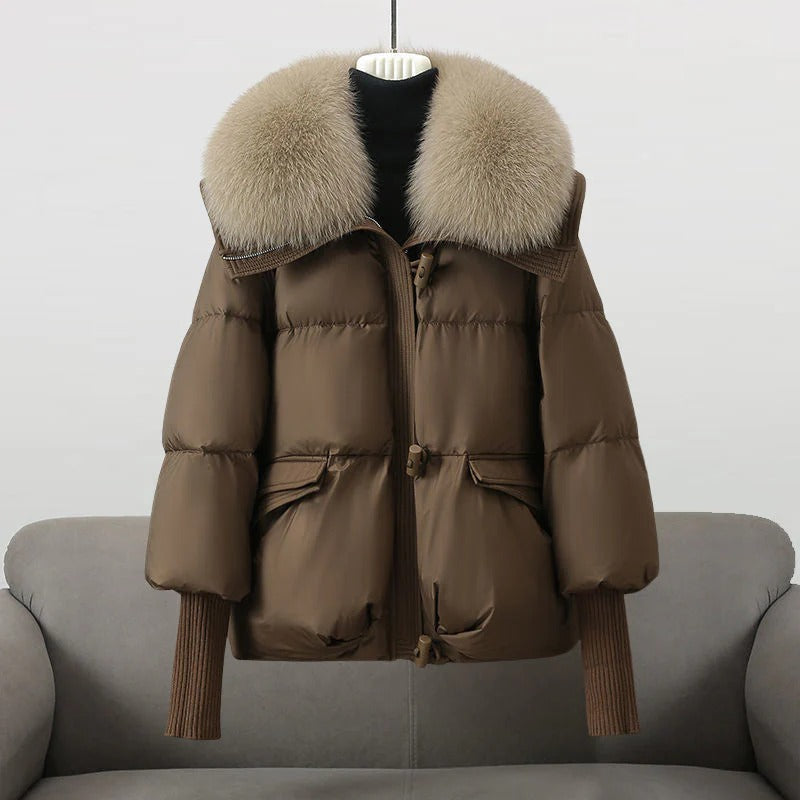 Fall Fur-Trim Puffer Jacket