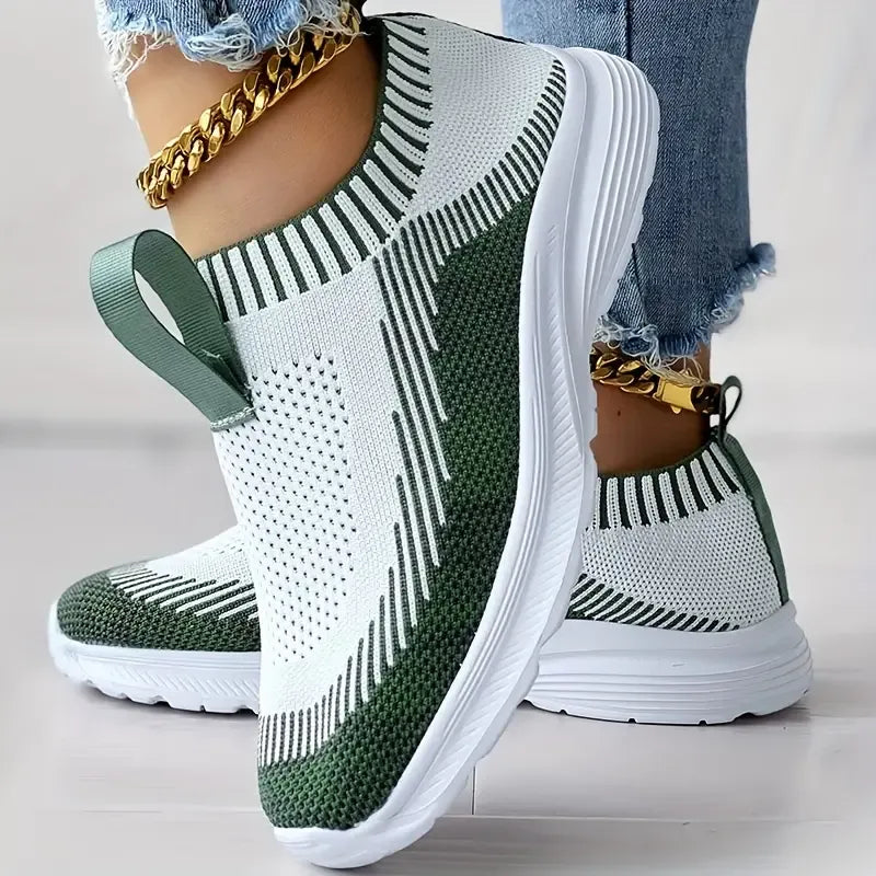 Slip-On Knit Sneakers