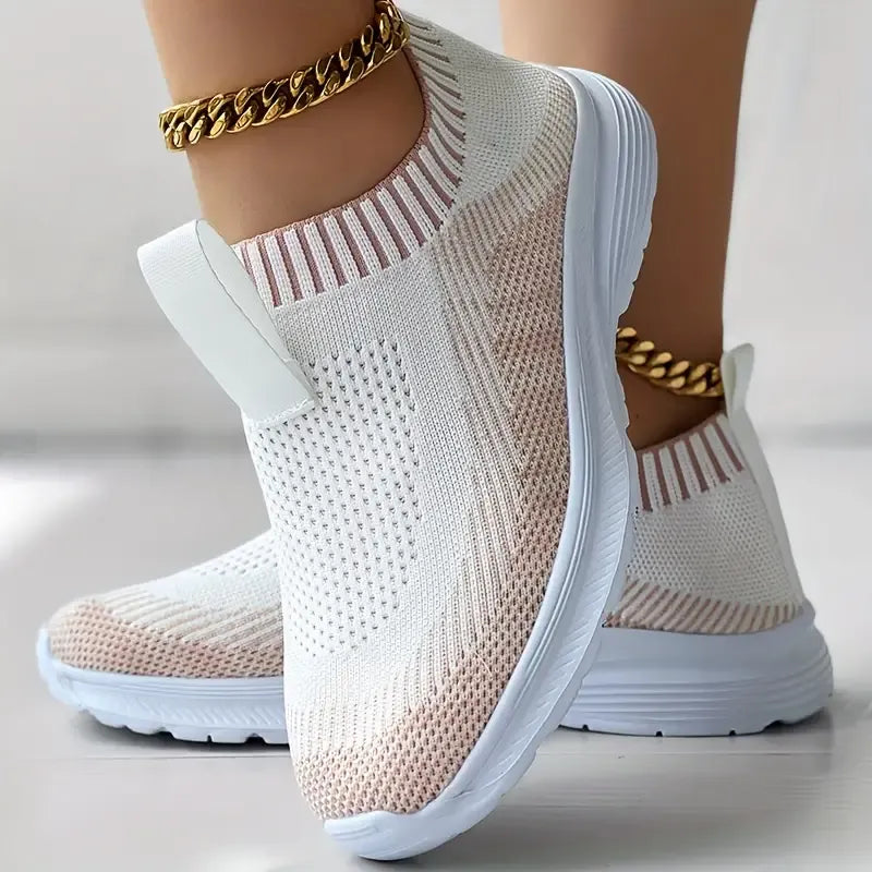 Slip-On Knit Sneakers