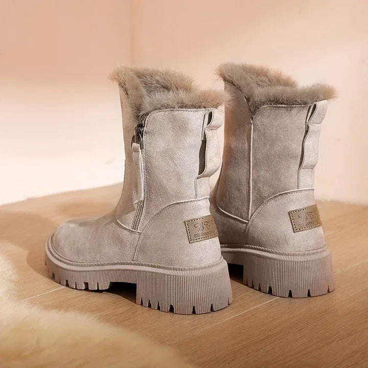 Fall Shearling Ankle Boots