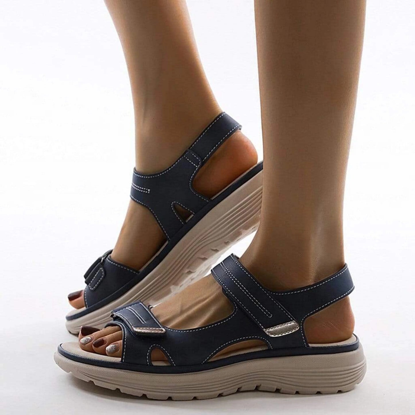 Double Strap Open-Toe Sport Sandals