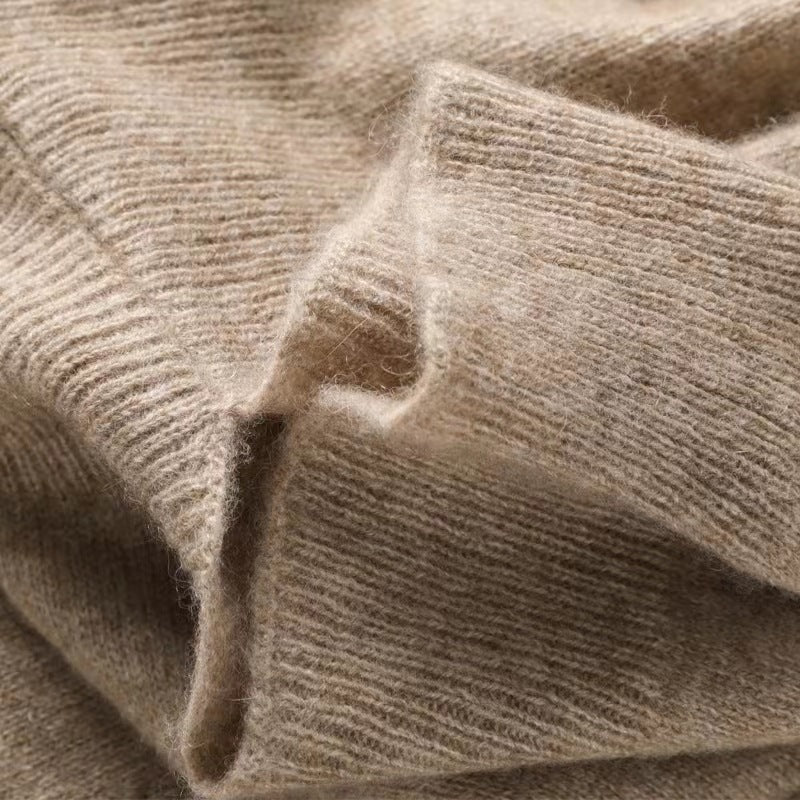Draped Open Cardigan