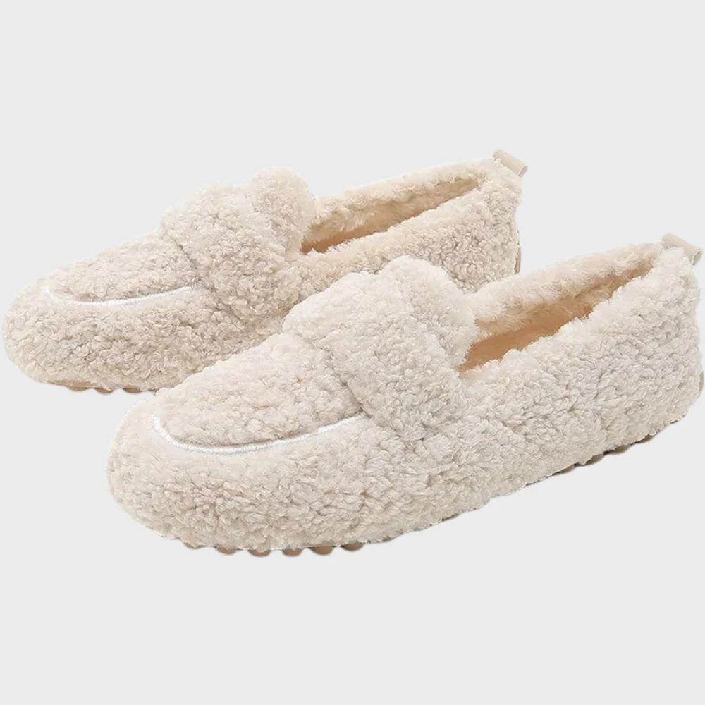 Textured Loafer Slippers