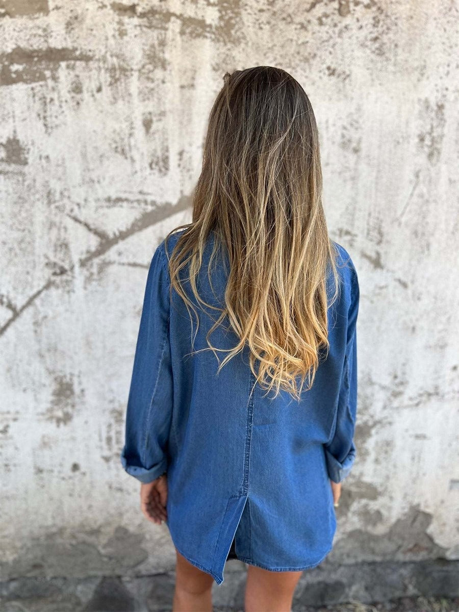 Denim Button Jacket