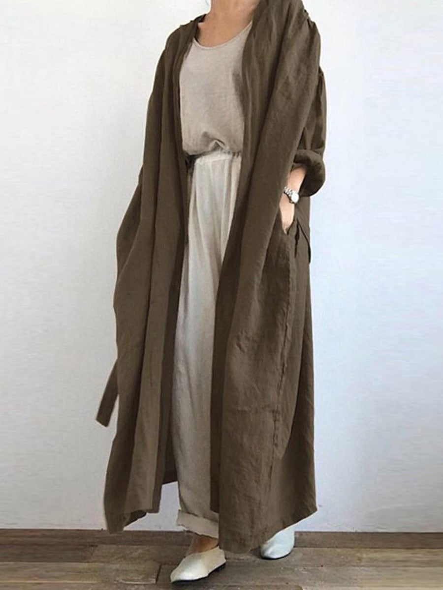 Clay Flow Trench Coat
