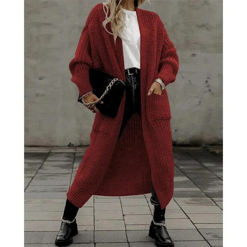 Fall Long Knit Cardigan