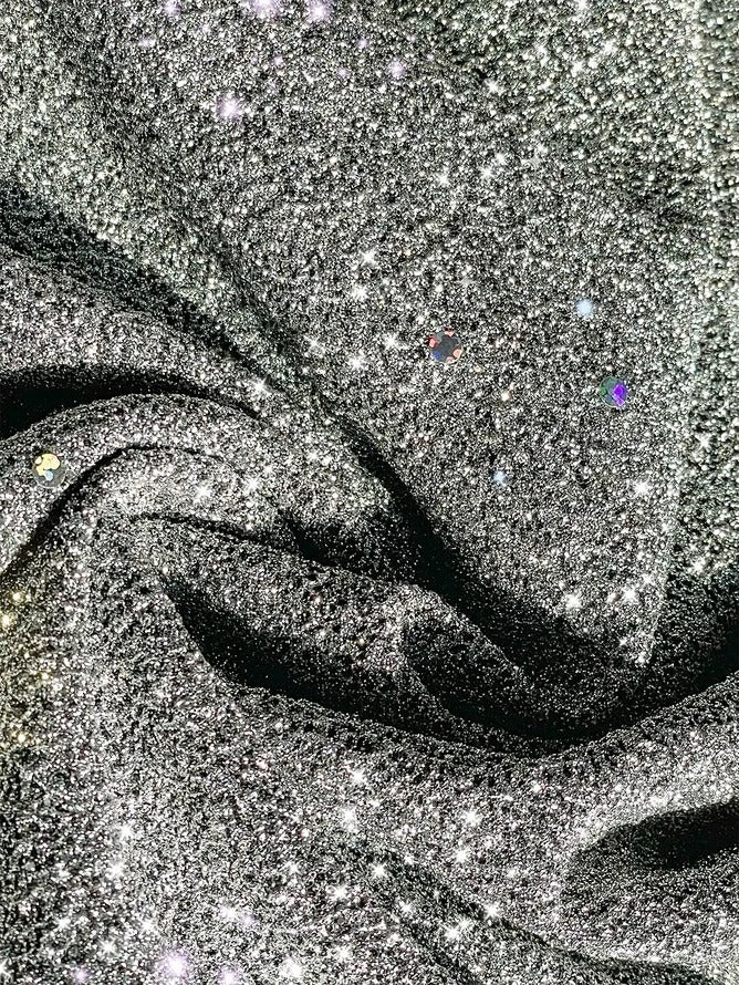 Open Front Sparkle Cardigan
