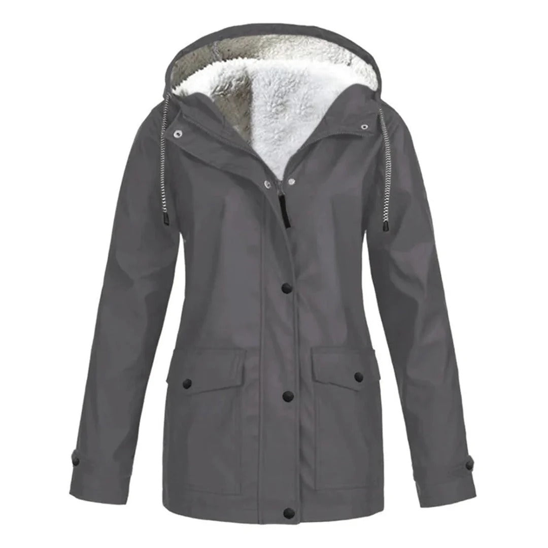 Fall Hooded Short Jacket