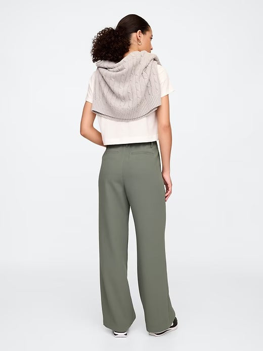 Wide-Leg Oblt Trousers
