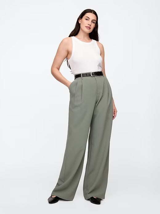Wide-Leg Oblt Trousers