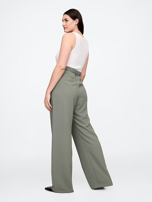 Wide-Leg Oblt Trousers