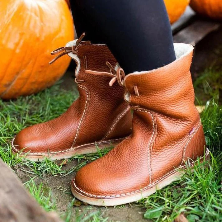 Fall Shearling Mid Boots