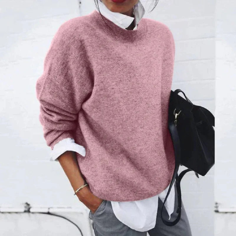 Fall Azure Knit Sweater