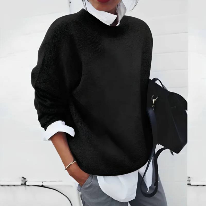 Fall Azure Knit Sweater