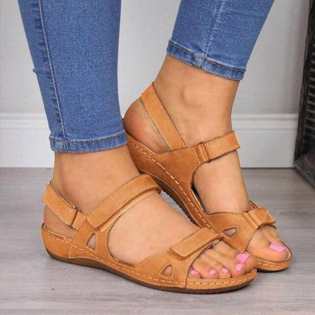 Adjustable Slingback Sandals