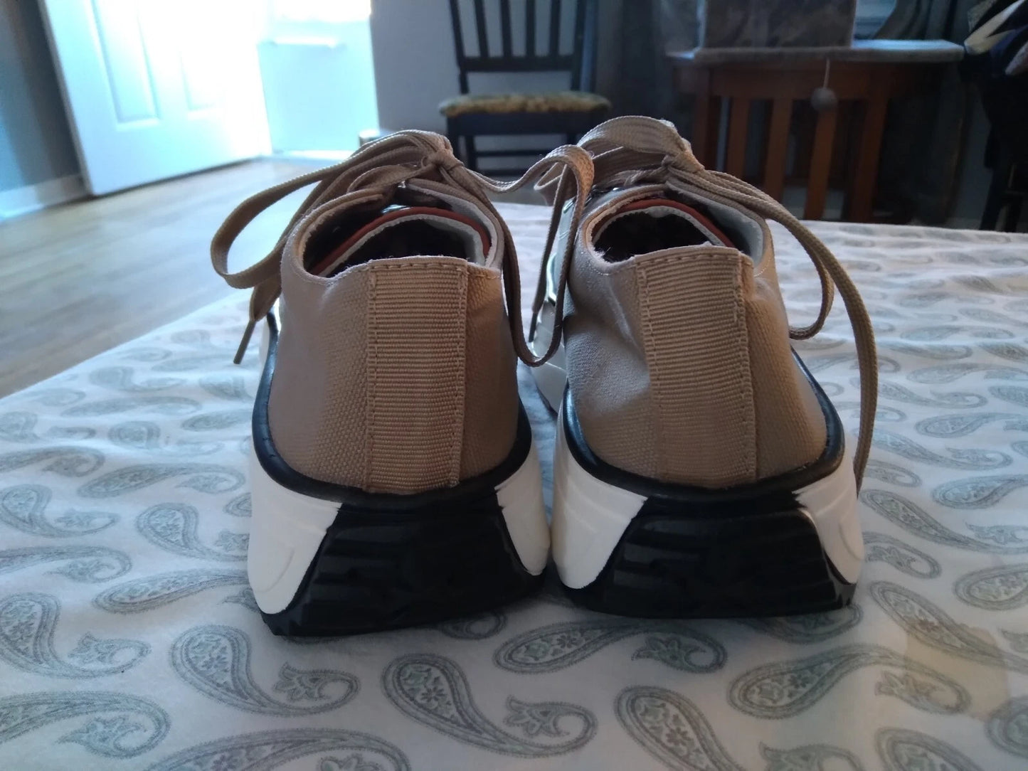 Lug Sole Low-Top Platform Sneakers