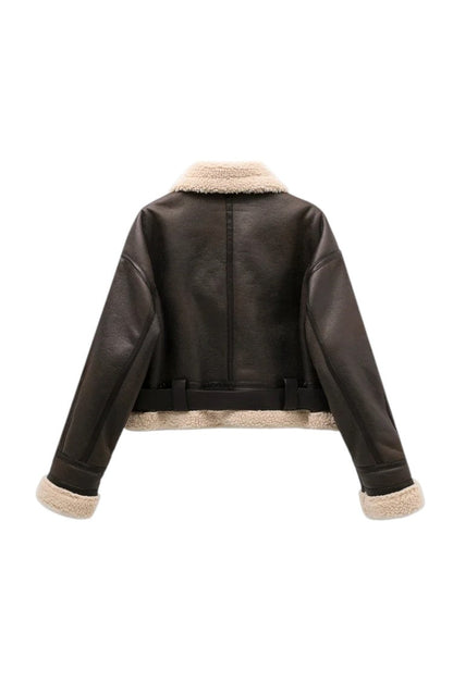 SIENNA – COZY SHEARLING JACKET