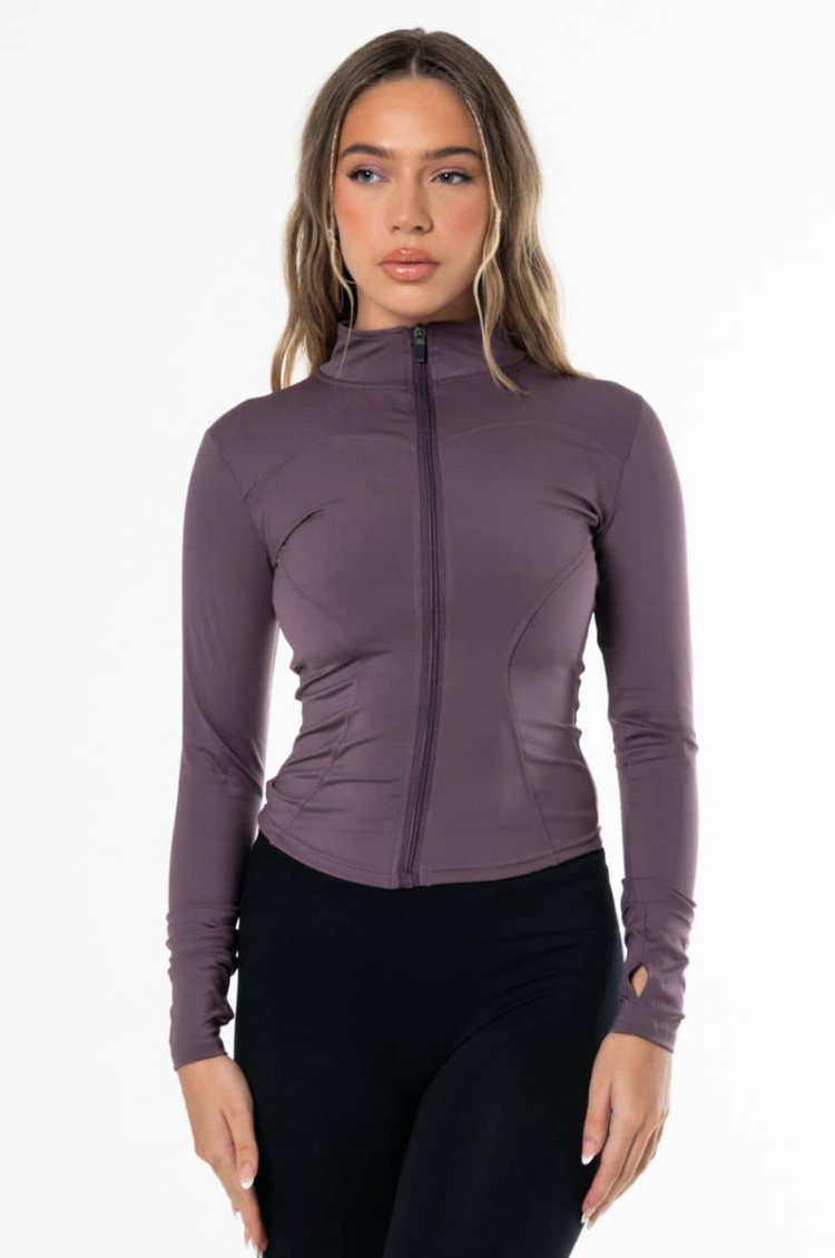 Hayley™ - Curve Fit Zip Jacket