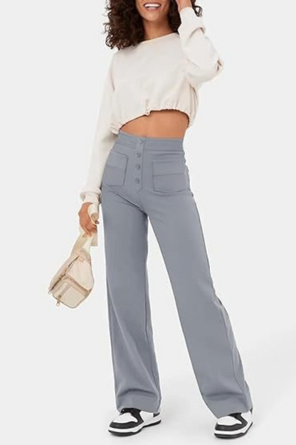 JANESSA - HIGH-WAIST PANTS