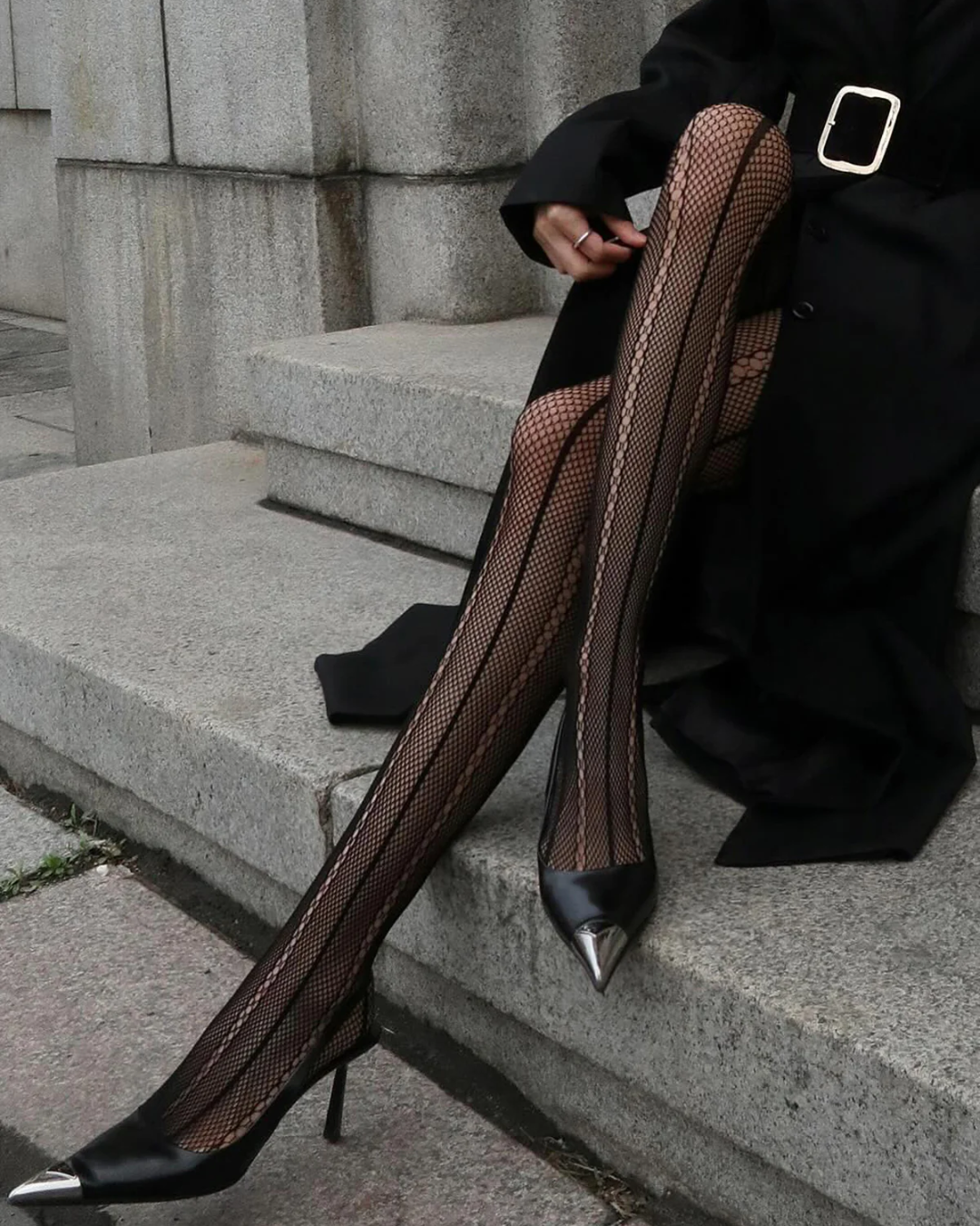 GLAM MESH TIGHTS