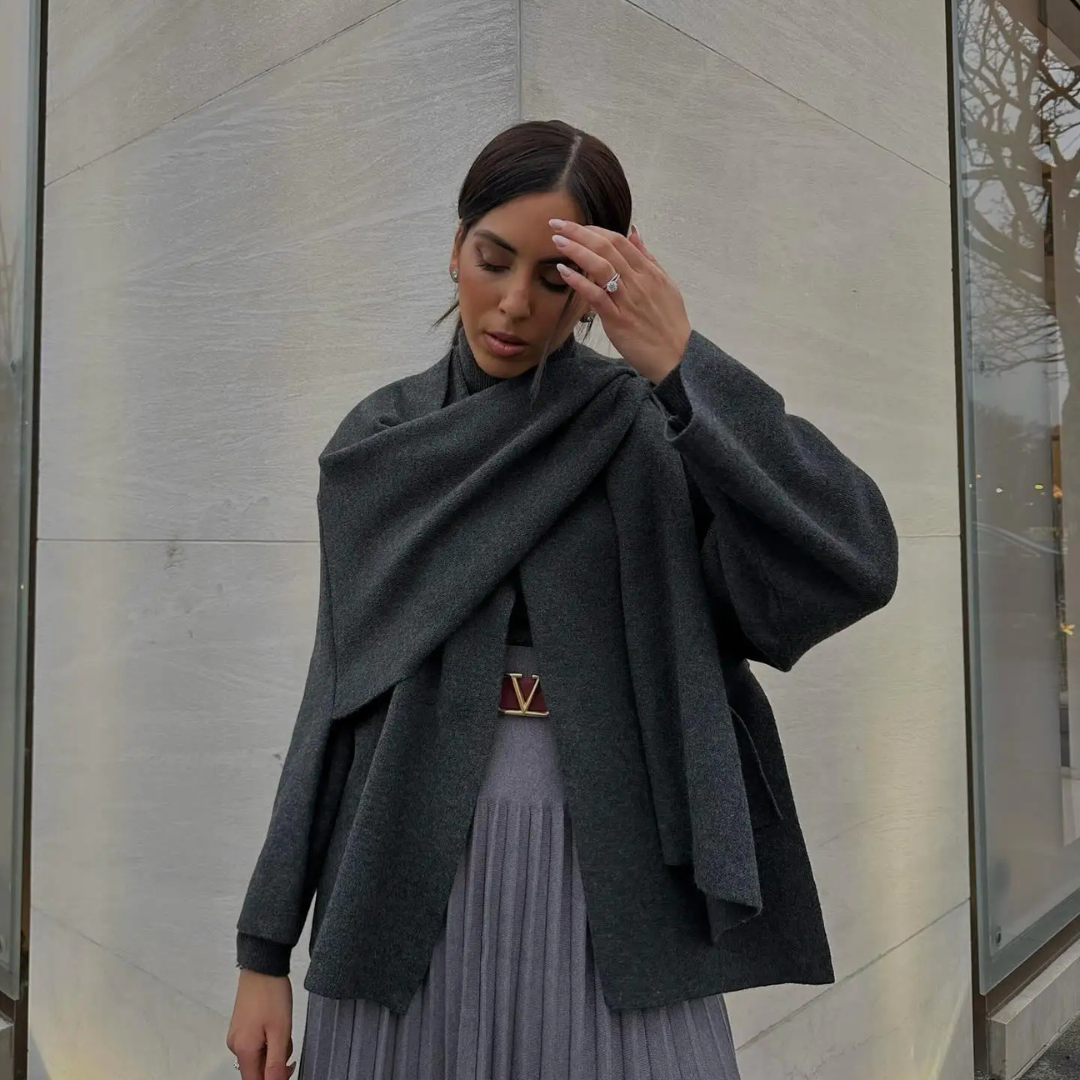 ELLE - LUXE VIRAL CAPE COAT