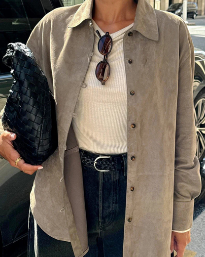 Alyssa - buttoned long sleeve shirt