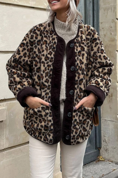 SAMIRA - CHIC LEOPARD FLEECE