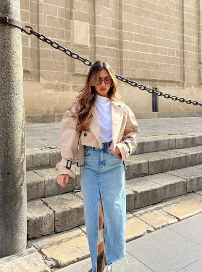 Lana - chic cropped coat