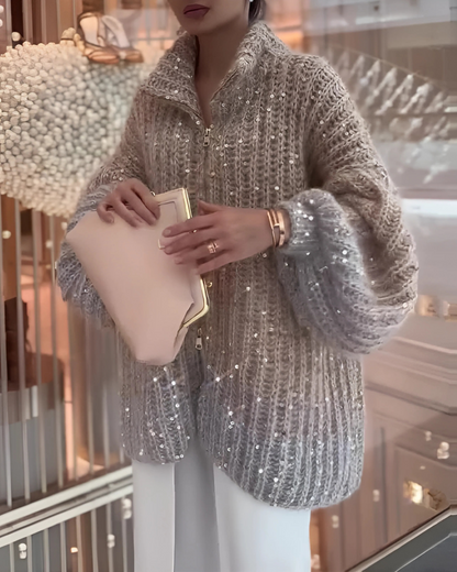 ANGELA - LUXE KNITTED SWEATER